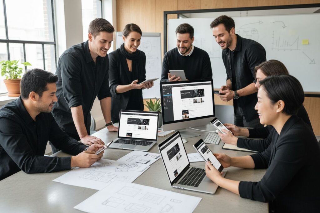 responsive design workspace