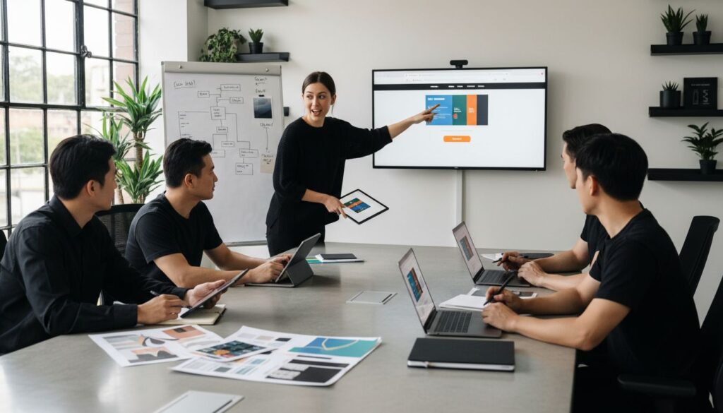 professional web design team