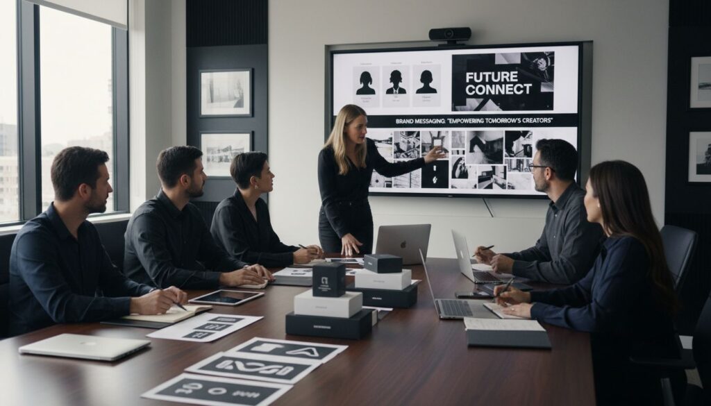 branding strategy meeting