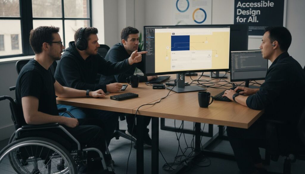 website accessibility team